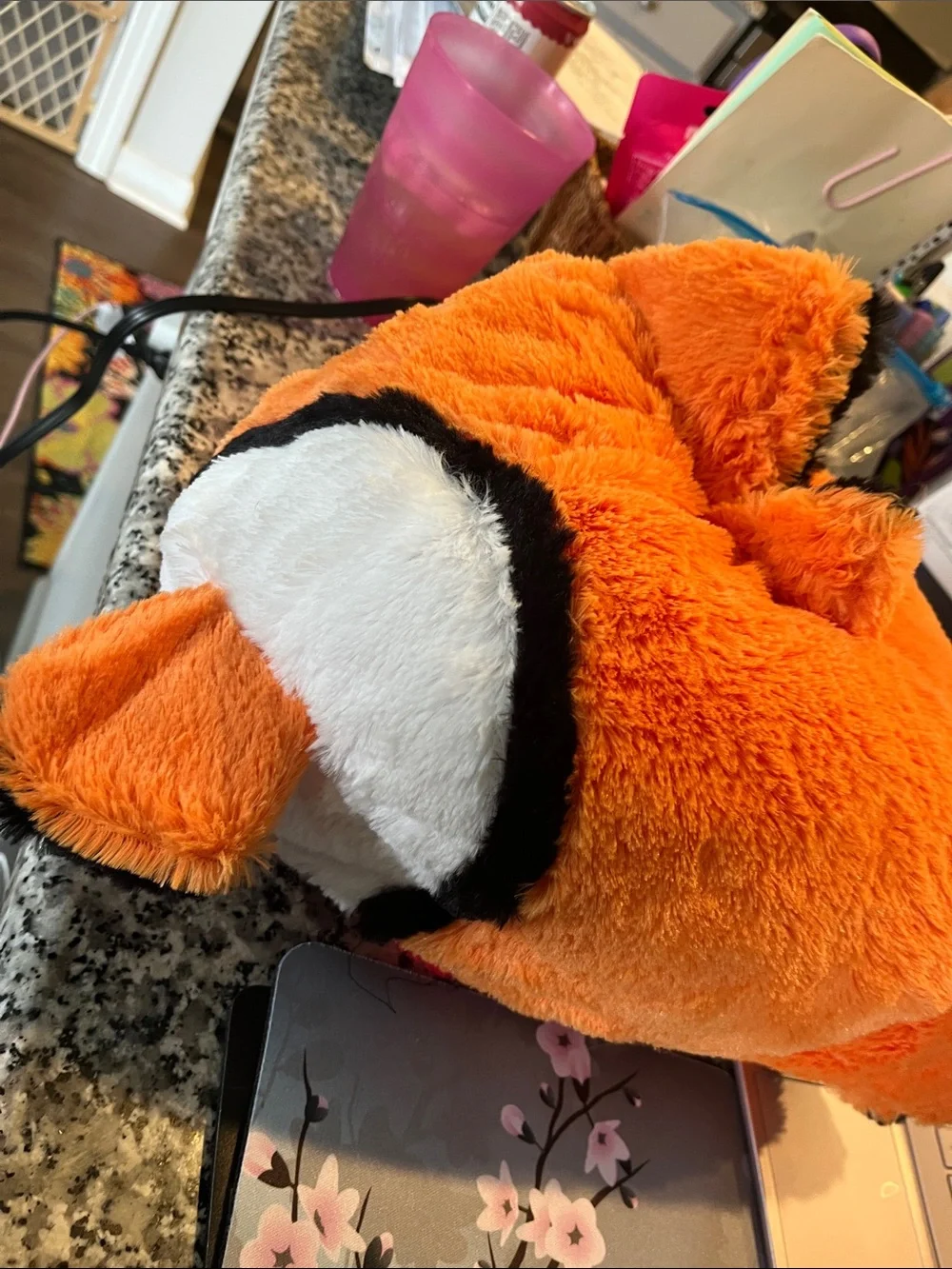 Hug me reversible Plush Crab / ClownfishPlushie